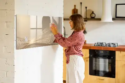 Quadro magnético para desenhar estampa luz abstrata