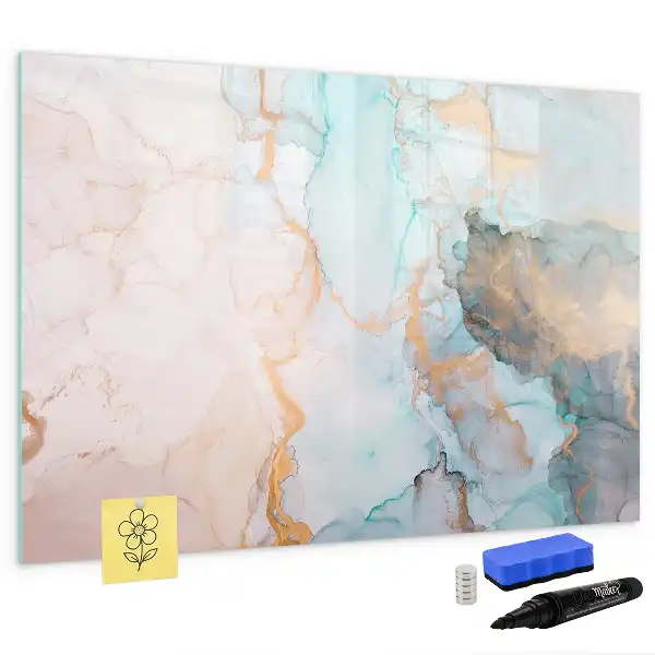 Quadro magnético para desenhar estampa de imagem abstrata