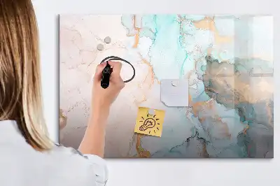 Quadro magnético para desenhar estampa de imagem abstrata
