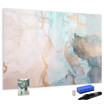 Quadro magnético para desenhar estampa de imagem abstrata