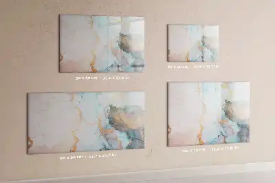 Quadro magnético para desenhar estampa de imagem abstrata