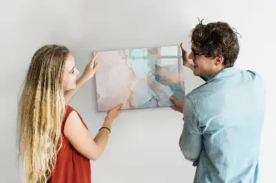 Quadro magnético para desenhar estampa de imagem abstrata