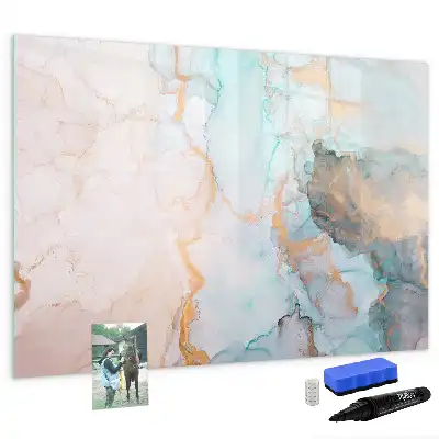 Quadro magnético para desenhar estampa de imagem abstrata
