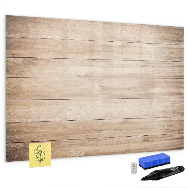 Quadro para desenhar magnético com estrutura de madeira
