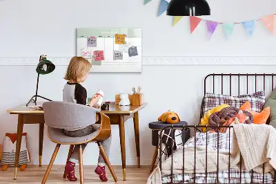 Planner semanal quadro magnético para escrever