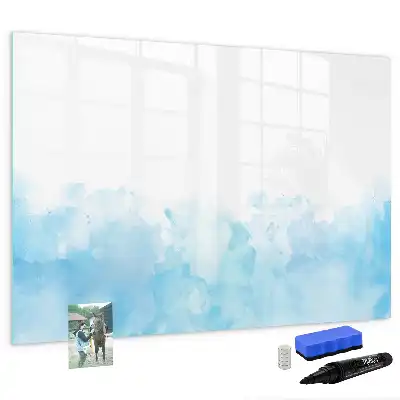 Quadro magnético para escrever modelo respingos de tinta