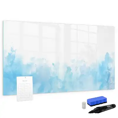 Quadro magnético para escrever modelo respingos de tinta