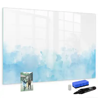 Quadro magnético para escrever modelo respingos de tinta