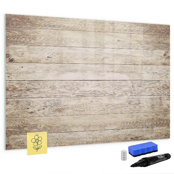 Quadro magnético para desenhar com painéis de madeira