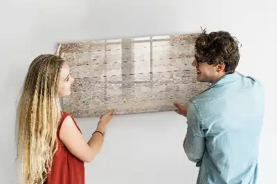 Quadro magnético para desenhar com painéis de madeira