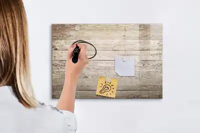 Quadro magnético para desenhar com painéis de madeira