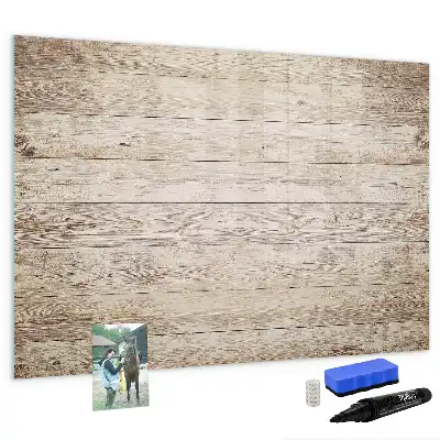 Quadro magnético para desenhar com painéis de madeira