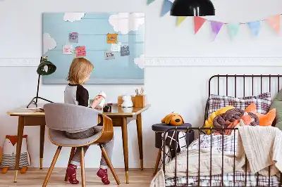 Lousa infantil quadro magnético para escrita