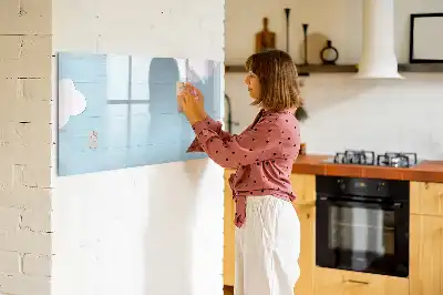 Lousa infantil quadro magnético para escrita