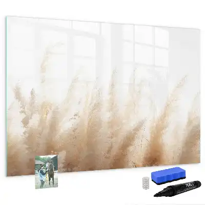 Quadro magnético para desenhar estampa de abstração de anéis de madeira