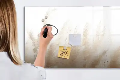 Quadro magnético para desenhar estampa de abstração de anéis de madeira