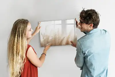 Quadro magnético para desenhar estampa de abstração de anéis de madeira