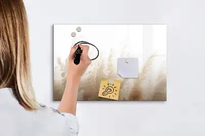 Quadro magnético para desenhar estampa de abstração de anéis de madeira