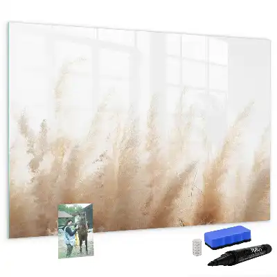 Quadro magnético para desenhar estampa de abstração de anéis de madeira