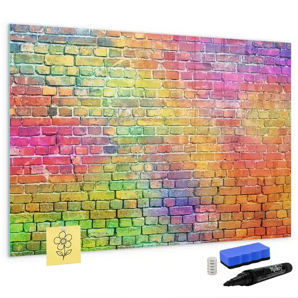 Quadro magnético para desenhar pintura de parede