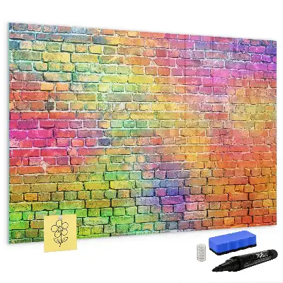 Quadro magnético para desenhar pintura de parede