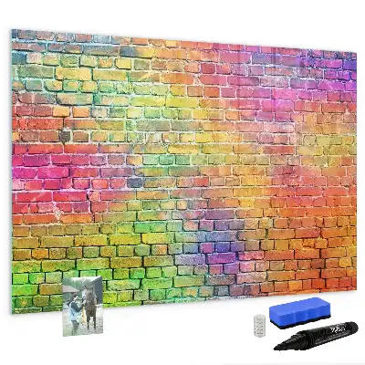 Quadro magnético para desenhar pintura de parede