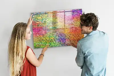 Quadro magnético para desenhar pintura de parede