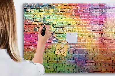 Quadro magnético para desenhar pintura de parede