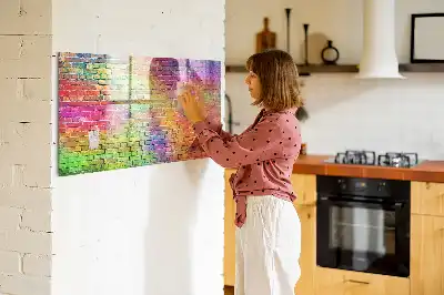 Quadro magnético para desenhar pintura de parede