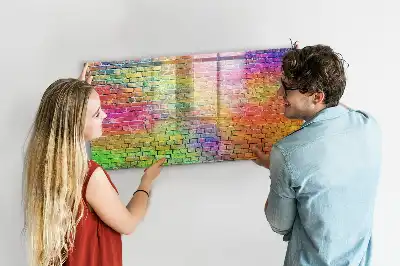 Quadro magnético para desenhar pintura de parede