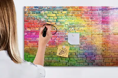Quadro magnético para desenhar pintura de parede