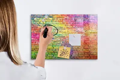 Quadro magnético para desenhar pintura de parede