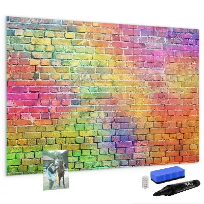 Quadro magnético para desenhar pintura de parede