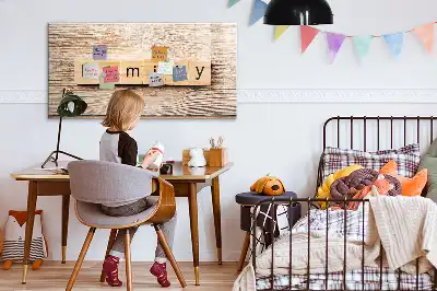 Quadro magnético para escrever modelo Texto Família