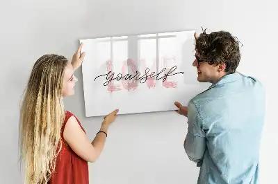 Quadro magnético para desenhar modelo Ame-se