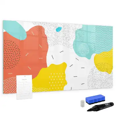Quadro magnético para desenhar modelo Abstração POP