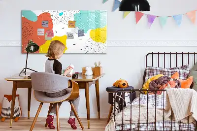 Quadro magnético para desenhar modelo Abstração POP