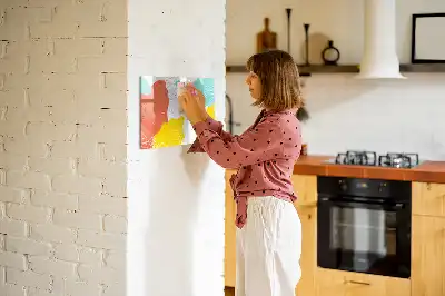 Quadro magnético para desenhar modelo Abstração POP