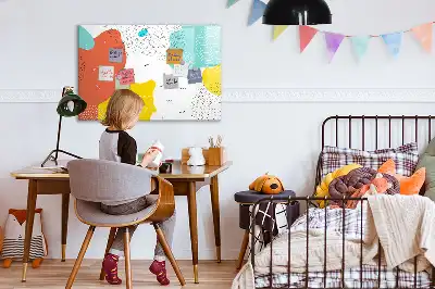 Quadro magnético para desenhar modelo Abstração POP