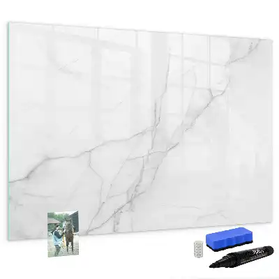 Quadro magnético para desenho acabamento decorativo marmorizado