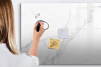 Quadro magnético para desenho acabamento decorativo marmorizado