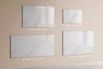 Quadro magnético para desenho acabamento decorativo marmorizado
