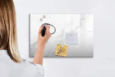 Quadro magnético para desenho acabamento decorativo marmorizado