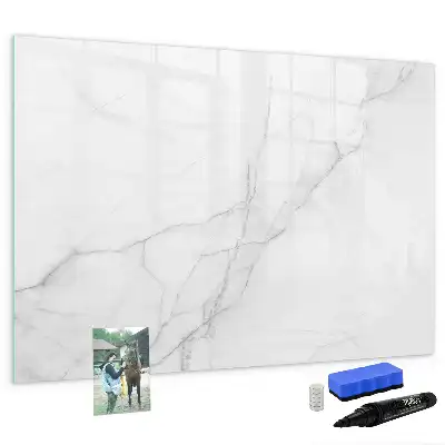 Quadro magnético para desenho acabamento decorativo marmorizado