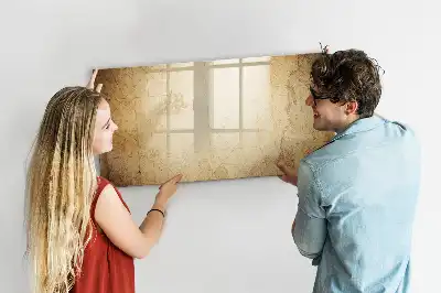 Quadro magnético para desenhar modelo mapa-múndi antigo
