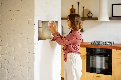 Quadro magnético para desenhar modelo mapa-múndi antigo