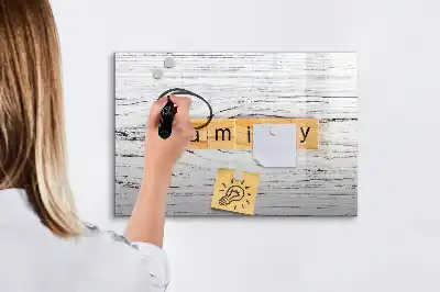 Quadro magnético para desenhar tema família