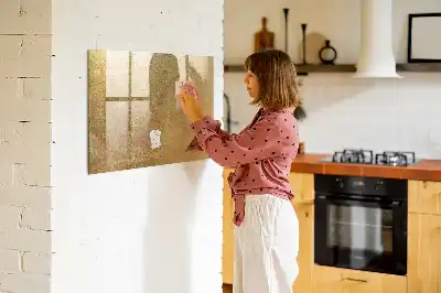 Quadro magnético para escrever parede decorativa