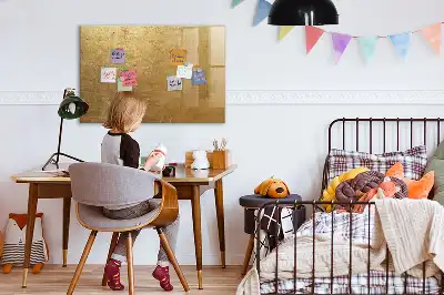 Quadro magnético para escrever parede decorativa