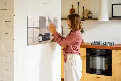 Quadro magnético para desenhar com a frase você consegue